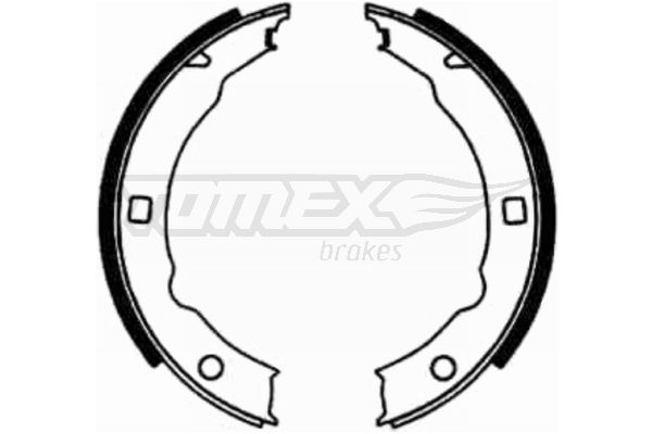 Obrázok Sada brzdových čeľustí TOMEX Brakes  TX2179